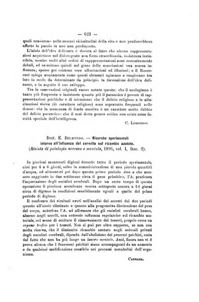 Archivio di psichiatria, scienze penali ed antropologia criminale per servire allo studio dell'uomo alienato e delinquente