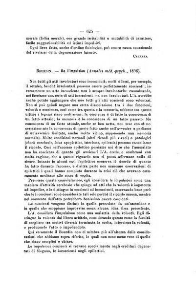 Archivio di psichiatria, scienze penali ed antropologia criminale per servire allo studio dell'uomo alienato e delinquente