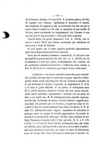 Archivio di psichiatria, scienze penali ed antropologia criminale per servire allo studio dell'uomo alienato e delinquente