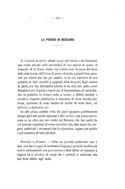 Archivio di psichiatria, scienze penali ed antropologia criminale per servire allo studio dell'uomo alienato e delinquente