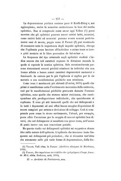 Archivio di psichiatria, scienze penali ed antropologia criminale per servire allo studio dell'uomo alienato e delinquente