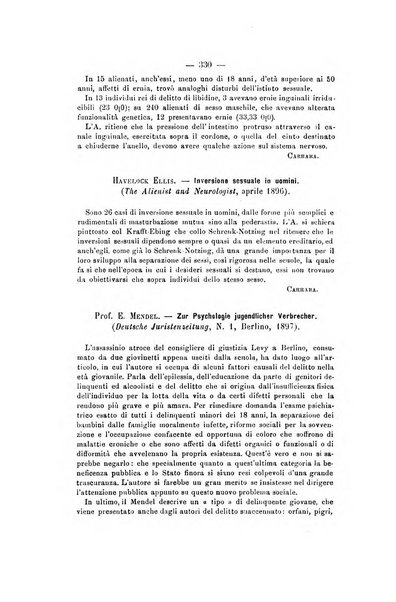 Archivio di psichiatria, scienze penali ed antropologia criminale per servire allo studio dell'uomo alienato e delinquente