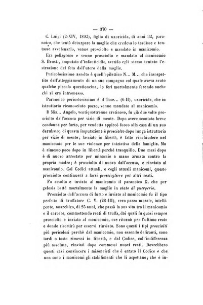 Archivio di psichiatria, scienze penali ed antropologia criminale per servire allo studio dell'uomo alienato e delinquente