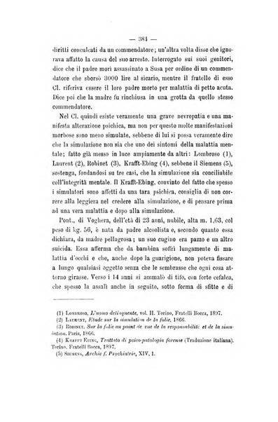 Archivio di psichiatria, scienze penali ed antropologia criminale per servire allo studio dell'uomo alienato e delinquente