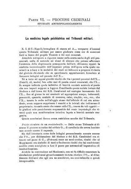 Archivio di psichiatria, scienze penali ed antropologia criminale per servire allo studio dell'uomo alienato e delinquente