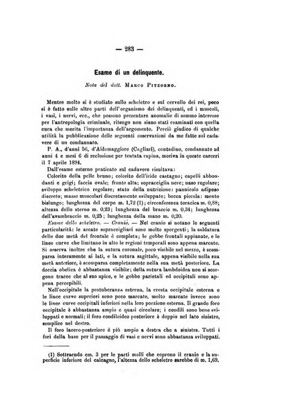 Archivio di psichiatria, scienze penali ed antropologia criminale per servire allo studio dell'uomo alienato e delinquente