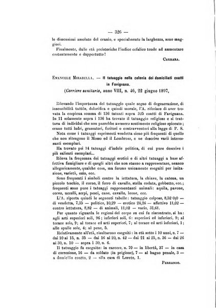 Archivio di psichiatria, scienze penali ed antropologia criminale per servire allo studio dell'uomo alienato e delinquente