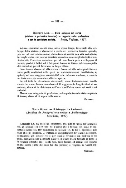 Archivio di psichiatria, scienze penali ed antropologia criminale per servire allo studio dell'uomo alienato e delinquente