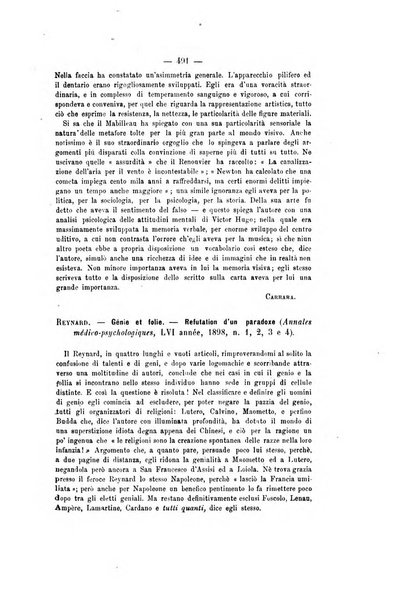 Archivio di psichiatria, scienze penali ed antropologia criminale per servire allo studio dell'uomo alienato e delinquente