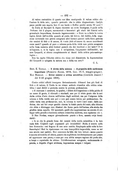 Archivio di psichiatria, scienze penali ed antropologia criminale per servire allo studio dell'uomo alienato e delinquente