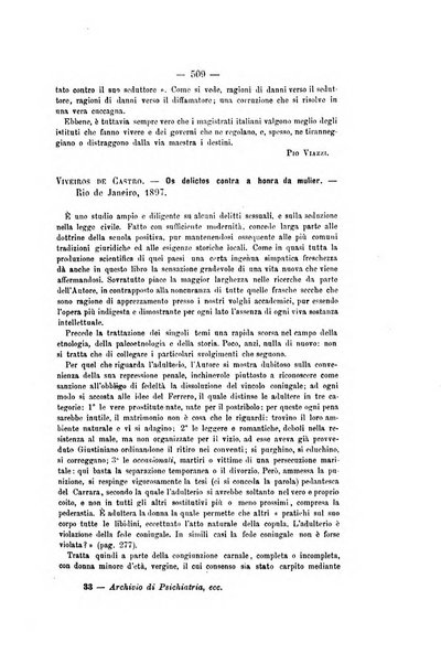 Archivio di psichiatria, scienze penali ed antropologia criminale per servire allo studio dell'uomo alienato e delinquente