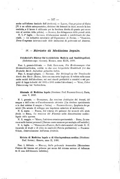 Archivio di psichiatria, scienze penali ed antropologia criminale per servire allo studio dell'uomo alienato e delinquente