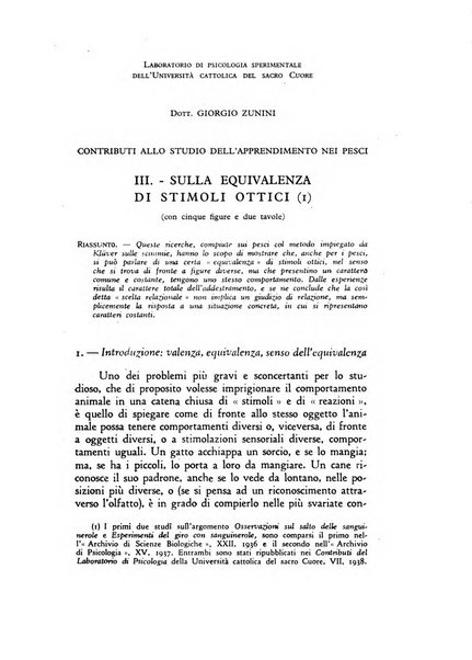 Archivio di psicologia, neurologia, psichiatria e psicoterapia