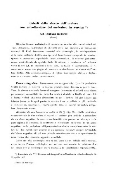 Archivio di radiologia