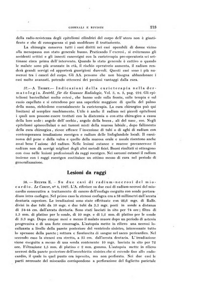 Archivio di radiologia