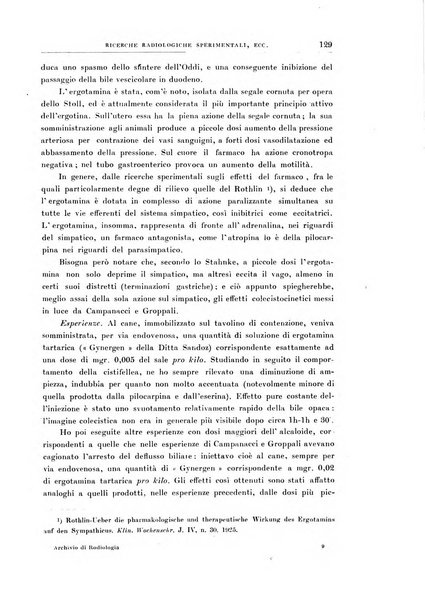 Archivio di radiologia