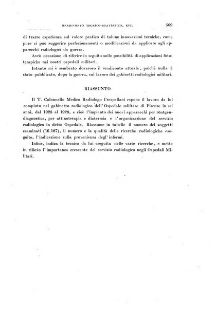 Archivio di radiologia