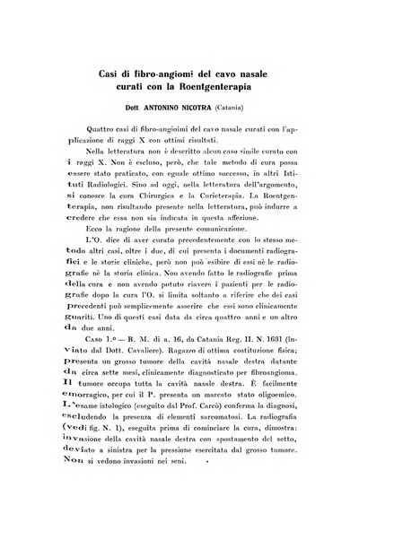 Archivio di radiologia