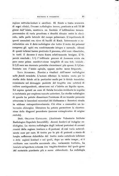 Archivio di radiologia