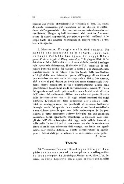 Archivio di radiologia