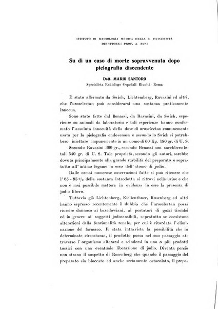 Archivio di radiologia