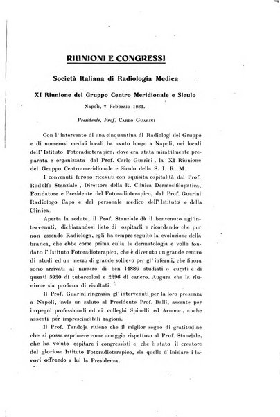 Archivio di radiologia