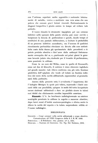 Archivio di radiologia