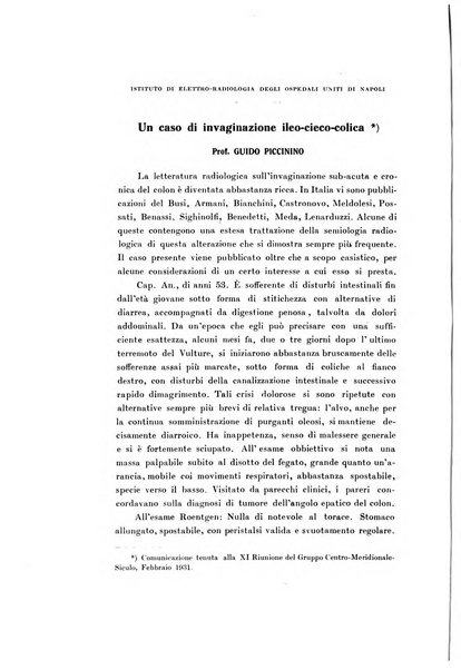 Archivio di radiologia