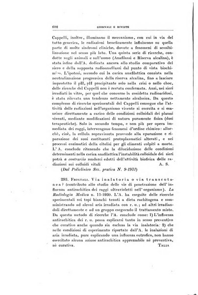 Archivio di radiologia