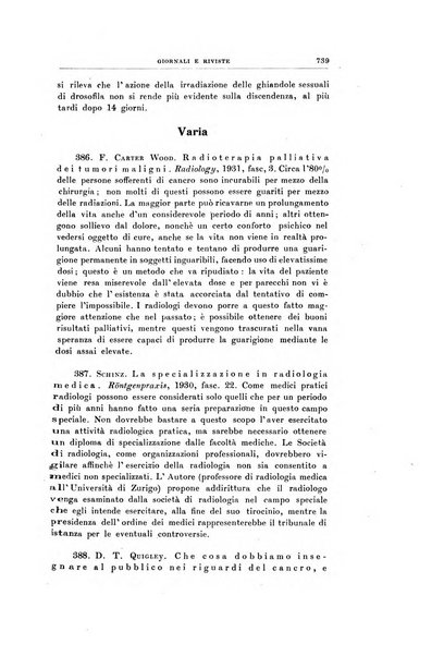 Archivio di radiologia