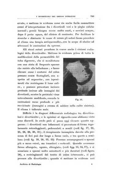 Archivio di radiologia