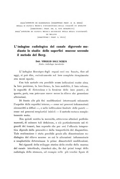 Archivio di radiologia