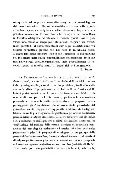 Archivio di radiologia