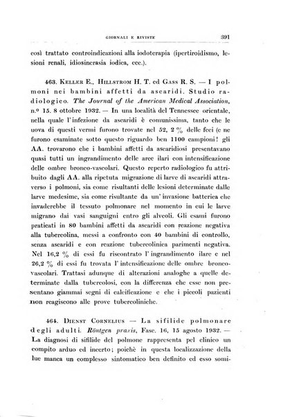 Archivio di radiologia