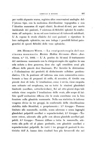 Archivio di radiologia