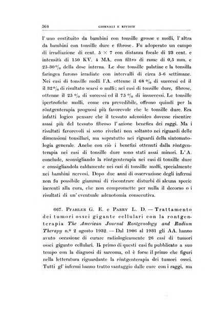 Archivio di radiologia