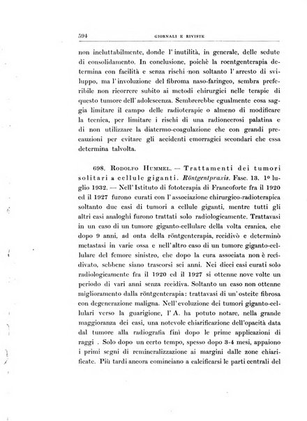 Archivio di radiologia