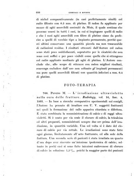 Archivio di radiologia