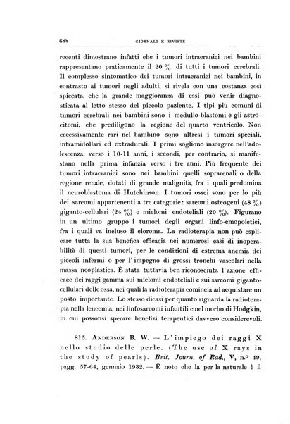 Archivio di radiologia