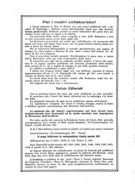 Archivio di radiologia