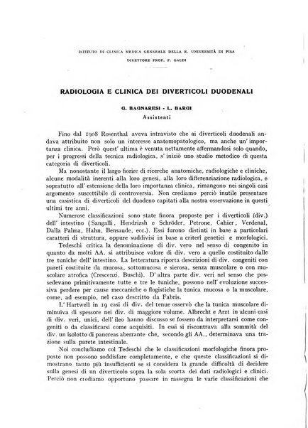 Archivio di radiologia