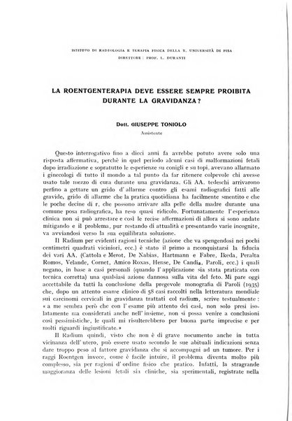 Archivio di radiologia