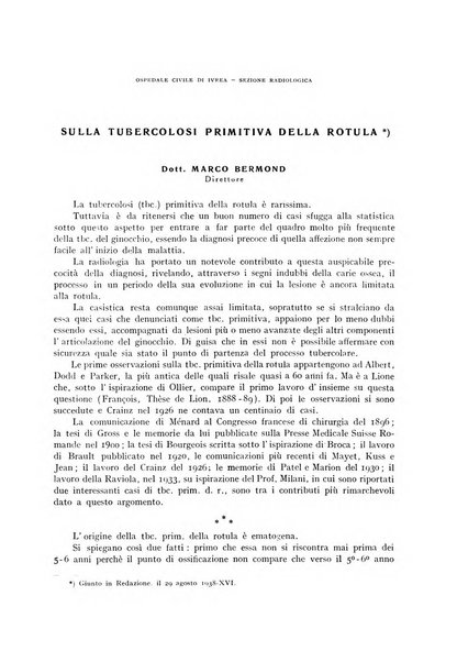 Archivio di radiologia