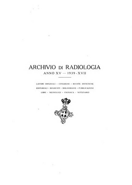 Archivio di radiologia