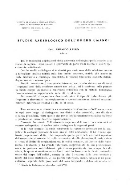 Archivio di radiologia