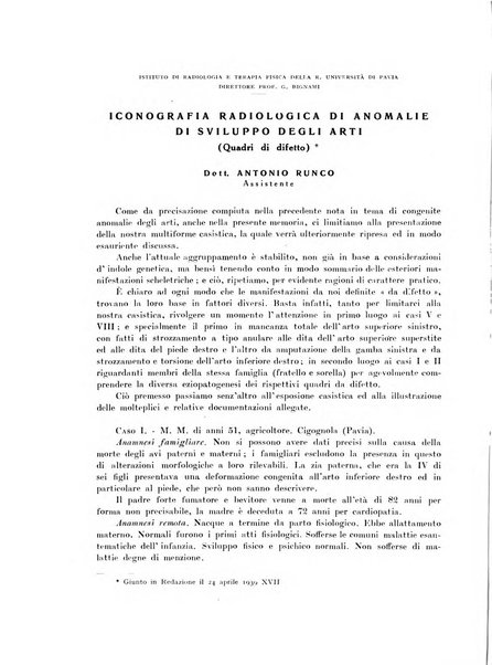 Archivio di radiologia