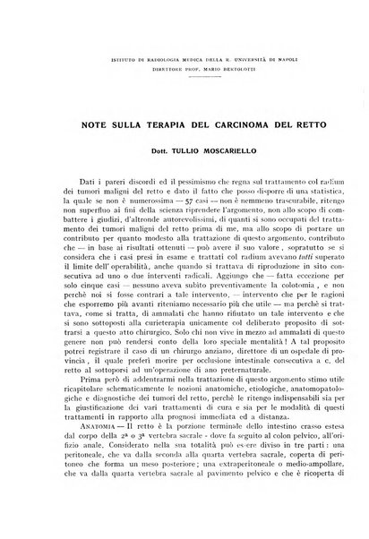 Archivio di radiologia