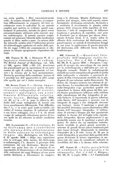 Archivio di radiologia