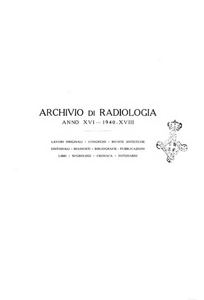 Archivio di radiologia