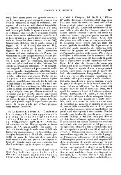 Archivio di radiologia